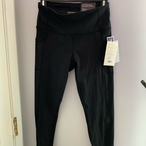 NWT Mondetta Size S 7/8 black leggings